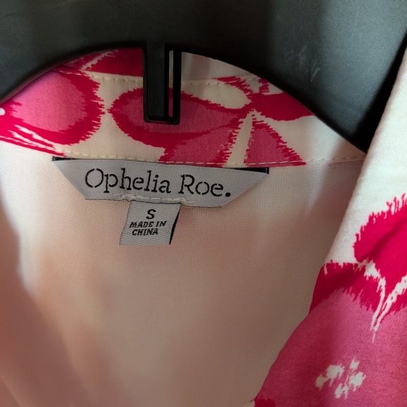 Dress, Floral Red/Pink and White NWT, Size S - Picture 3 of 5